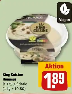 REWE King Cuisine Hummus Angebot