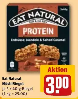 REWE Eat Natural Müsli Riegel Angebot