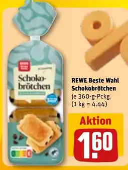 REWE REWE Beste Wahl Schokobrötchen Angebot