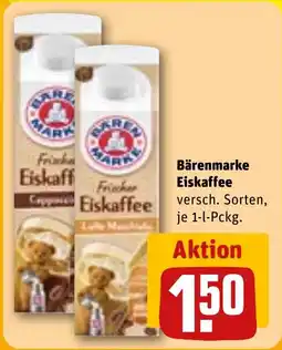 REWE Bärenmarke Eiskaffee Angebot