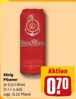 REWE König Pilsener Angebot