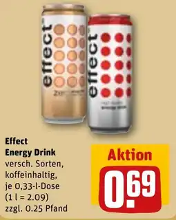 REWE effect Energy Drink Angebot