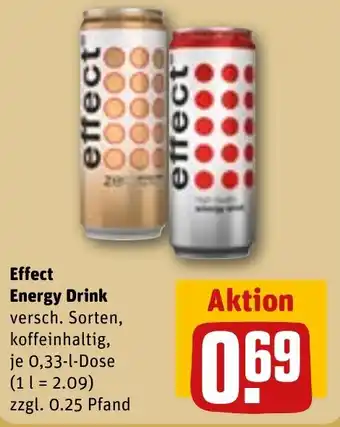 REWE effect Energy Drink Angebot