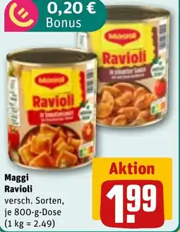 REWE Maggi Ravioli Angebot
