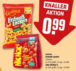REWE Lorenz Erdnuẞ Locken Classic oder NicNac's Angebot