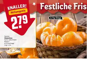 REWE Center Spanien Clementinen 2,3kg Angebot