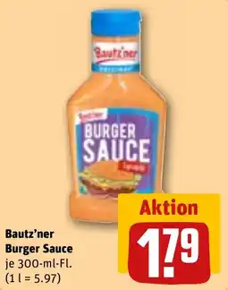 REWE Bautz'ner Burger Sauce Angebot