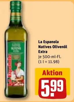 REWE La Espanola Natives Olivenöl Extra Angebot