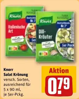 REWE Knorr Salat Krönung Angebot