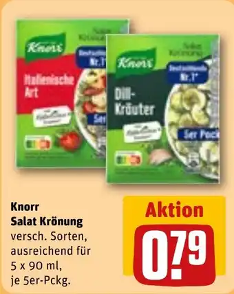 REWE Knorr Salat Krönung Angebot