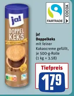 REWE ja! Doppelkeks Angebot