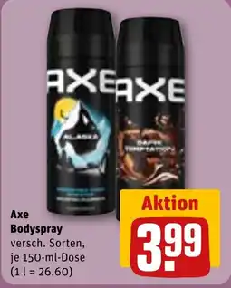 REWE Axe Bodyspray Angebot