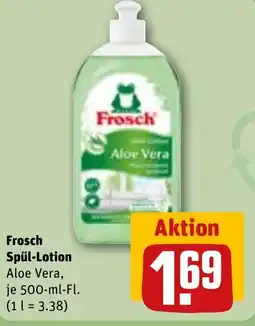 REWE Frosch Spül-Lotion Aloe Vera Angebot