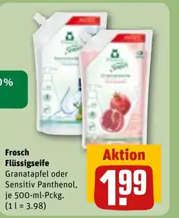 REWE Frosch Flüssigseife Angebot