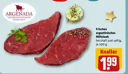 REWE ARGENADA Frisches argentinisches Hüftsteak Angebot