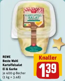 REWE REWE Beste Wahl Kartoffelsalat Ei & Gurke Angebot