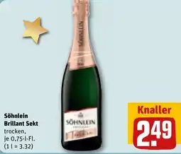 REWE Söhnlein Brillant Sekt Angebot