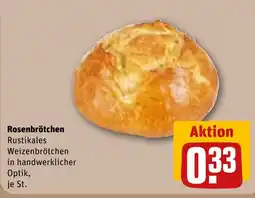 REWE Rosenbrötchen Angebot