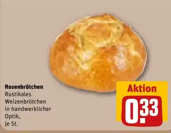 REWE Rosenbrötchen Angebot