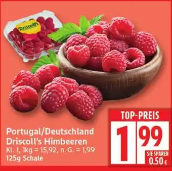 Elli Markt Portugal/Deutschland Driscoll's Himbeeren Angebot