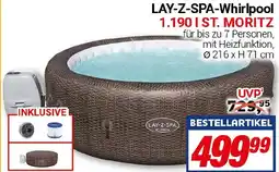 CENTERSHOP LAY-Z-SPA-Whirlpool 1.190 IST. MORITZ Angebot