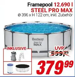 CENTERSHOP Framepool 12.690 l STEEL PRO MAX Angebot