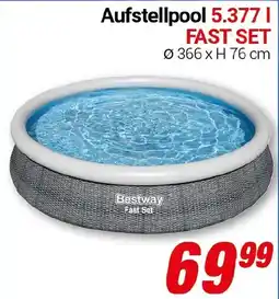 CENTERSHOP Aufstellpool 5.377 l FAST SET Angebot