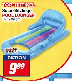 CENTERSHOP Solar-Sitzliege POOL LOUNGER Angebot