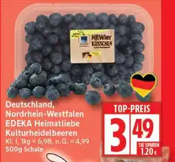 Elli Markt EDEKA Heimatliebe Kulturheidelbeeren Angebot