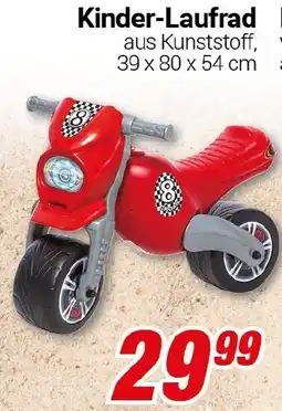 CENTERSHOP Kinder-Laufrad Angebot
