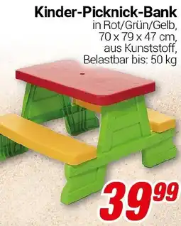 CENTERSHOP Kinder-Picknick-Bank Angebot