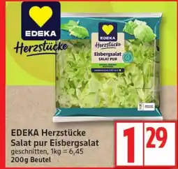 Elli Markt EDEKA Herzstücke Eisbergsalat Angebot