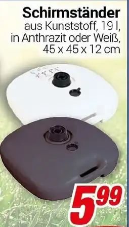 CENTERSHOP Schirmständer Angebot