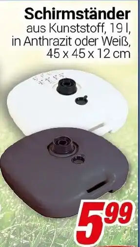 CENTERSHOP Schirmständer Angebot