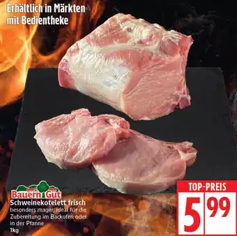 Elli Markt Bauern Gut Schweinekotelett frisch Angebot
