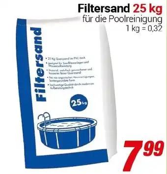 CENTERSHOP Filtersand Angebot