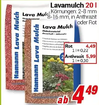 CENTERSHOP Lavamulch Angebot