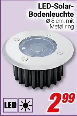 CENTERSHOP LED-Solar- Bodenleuchte Angebot