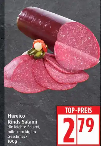 Elli Markt Hareico Rinds Salami Angebot