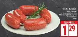 Elli Markt frische Zwiebelmettwurst Angebot