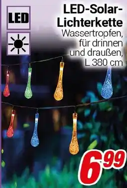 CENTERSHOP LED-Solar- Lichterkette Angebot