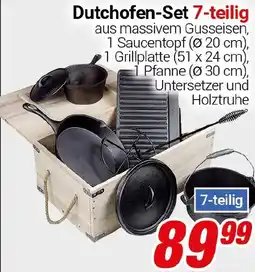 CENTERSHOP Dutchofen-Set 7-teilig Angebot