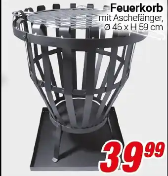 CENTERSHOP Feuerkorb Angebot