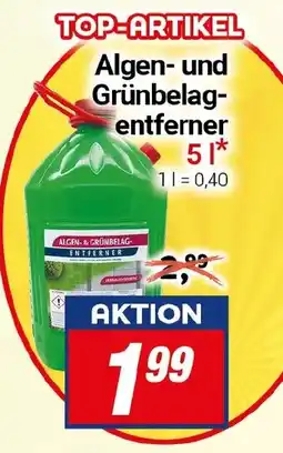 CENTERSHOP Algen- und Grünbelag- entferner Angebot