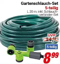 CENTERSHOP Gartenschlauch-Set 5-teilig Angebot