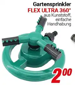 CENTERSHOP Gartensprinkler FLEX ULTRA 360° Angebot