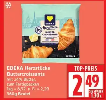 Elli Markt EDEKA Herzstücke Buttercroissants Angebot