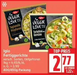 Elli Markt iglo Fertiggerichte Angebot