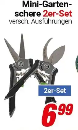 CENTERSHOP Mini-Garten- schere 2er-Set Angebot