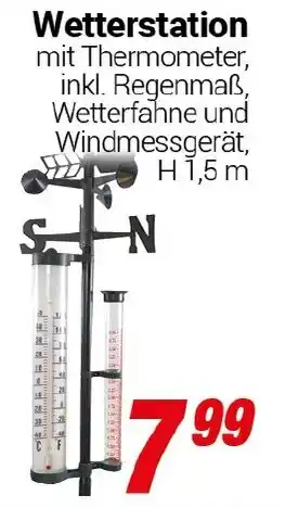 CENTERSHOP Wetterstation Angebot